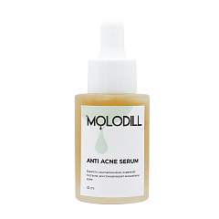 Сыворотка MOLODILL "Anti Acne" для лица, 35 мл, БиоСНК