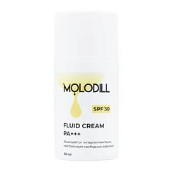Крем солнцезащитный MOLODILL SPF 30  для лица, 50 мл, БиоСНК