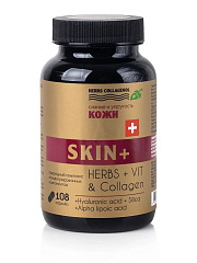 Капсулы молодости SKIN+ ХЭРБС КОЛЛАГЕНОЛ, 108 капсул, Сиб-КруК
