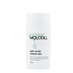 Крем-гель MOLODILL "Anti Acne" для лица, 50 мл, БиоСНК