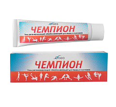 Гель "Чемпион" хитозановый восстанавливающий при болях в мышцах и суставах, 50 г, Вектор-С