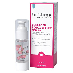 Сыворотка с эффектом ботокса и коллагеном, 30 мл,  BioTime for home care