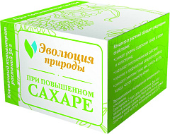 Концентрат пищевой клеточный "При повышенном сахаре", 30 г, Эволюция Природы