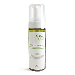 Пенка с маслом конопли для лица для умывания, флакон 150 мл, Микролиз