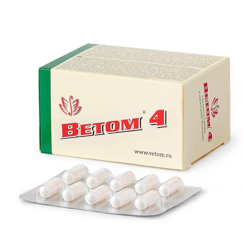 БАД Ветом 4, 50 капсул, ИЦ 23